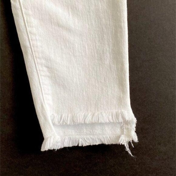 Madewell jeans white 10" High-Rise Skinny Jean size 32 - Picture 8 of 14